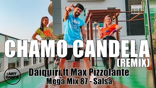 CHAMO CANDELA REMIX - Mega Mix 87 - Zumba - Salsa Guaguanco  l Coreografia l Cia Art Dance