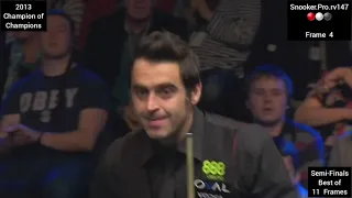 Ronnie O'Sullivan v Neil Robertson - Frame 4/11 - 2013  Champion of Champions - Snooker.Pro.rv147