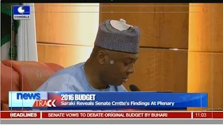 Saraki Says Enang Reproduced A Different Budget 2016 Document 15/01/16