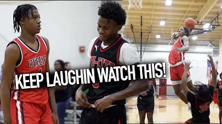 Jamier Jones Goes Off&Dunks On Defender! Gets Technical Foul For Bad Sportsmanship!?