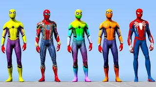 GTA 5 Epic Ragdolls | Spiderman and Cartoon Heroes Jumps/fails Episode 91 (Euphoria Physics)