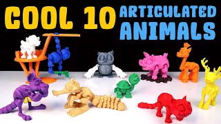 10 Cool Articulated Animals To 3D Print That Are Satisfying To Look At