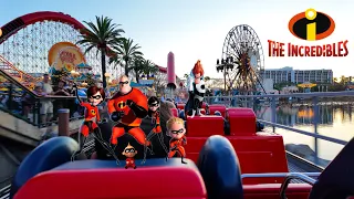 2024 Incredicoaster Ride Disney California Adventure [4K POV]