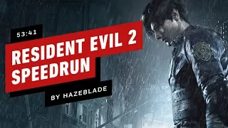 Resident Evil 2 Remake Speedrun Finished In 53 Minutes (by Hazeblade)