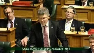 29.07.14 - Question 5: Hon David Parker to the Minister of Finance