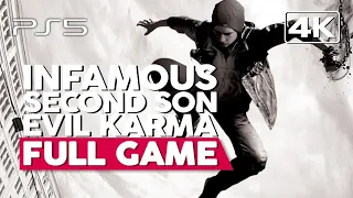 Infamous: Second Son - Evil Karma | Full Gameplay Walkthrough (PS5 4K60FPS) No Commentary