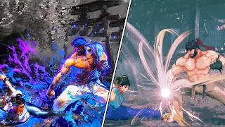 Street Fighter 6 Gameplay Comparison
