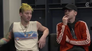 Tyler and Josh talking about wearing underwear while watching the Grammy's