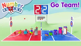 @Numberblocks - Go Team! 🏀 | Learn to Count | Odd and Even Numbers