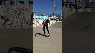 nollie bs 180 flip #skate #shorts