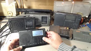 Grundig G5 Portable VS MLA 30 Loop antenna makes a great pair for Shortwave listening