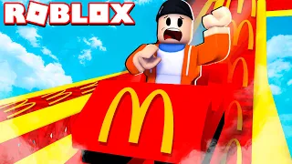 ESCAPE MCDONALDS OBBY... | Roblox