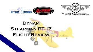 Dynam Stearman PT-17 Flight Review