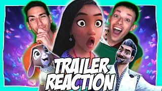 DISNEY VILLAINS ARE BACK!! // WISH Teaser Trailer Reaction