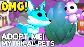 PLAYING THE MYTHICAL EGG UPDATE EARLY IN ADOPT ME! Roblox Adopt Me Mythical Update Map Concept Game