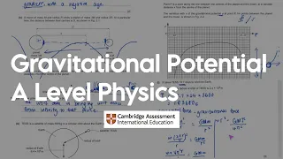 Gravitational Potential Questions | A Level Physics | Formulas, Key Words, Graphs