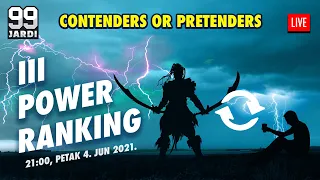 99 jardi #42 | NFL:  III Power ranking | Contenders or Pretenders | Imperija uzvraća udarac?