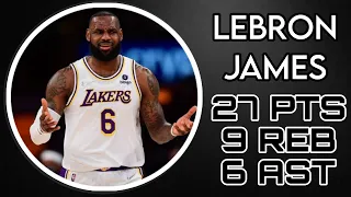 LeBron James 27PTS 9REB 6AST | Los Angeles Lakers vs New Orleans Pelicans | LAL vs NOP |Feb 4, 2023