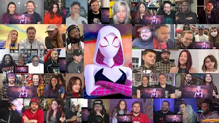 Spiderman Across The Spiderverse First Look Teaser Trailer Reaction Mashup