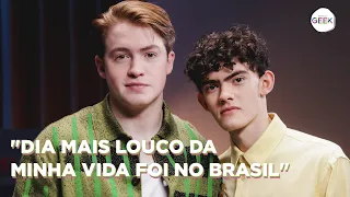 KIT CONNOR E JOE LOCKE FALAM SOBRE #HEARTSTOPPER, #HARRYSTYLES E VISITA AO BRASIL