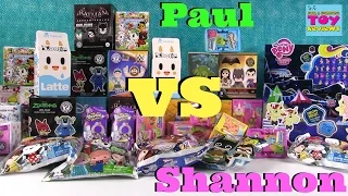 Paul Vs Shannon Dice Game Challenge #2 Disney Shopkins Funko | PSToyReviews