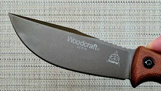 НЕ ПАРЯТСЯ. Нож WOODCRAFT WC01 TOPS