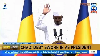 Chad: Idriss Déby sworn in as president following disputed elections