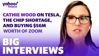 Cathie Wood on Tesla, the chip shortage, and buying $56 million worth of Zoom