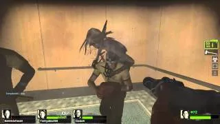 Left 4 Dead 2 Witch on you HEAD!