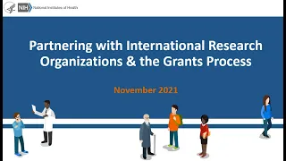 Partnering with International Research Organizations