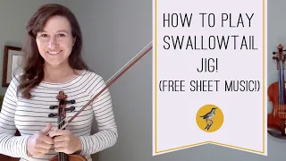 Play Swallowtail Jig on the Violin with Duet Part and Free Sheet Music!