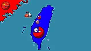 History of Taiwan 1900-2021 [Countryballs]