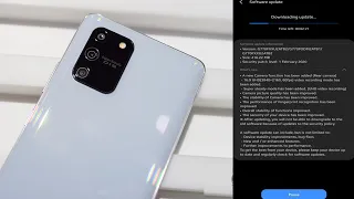 Вышло обновление для Galaxy S10 Lite получил поддержку записи видео 4K при 60 кадрах/с