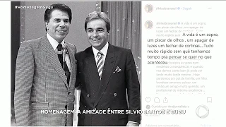 Relembre os momentos marcantes da amizade entre Gugu e Silvio Santos