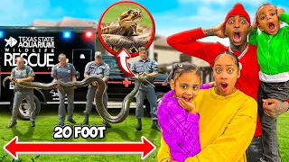 WE FOUND A HUGE SNAKE HIDING IN OUR HOUSE!!💔🐍 (ALMOST ATTACKED ME)