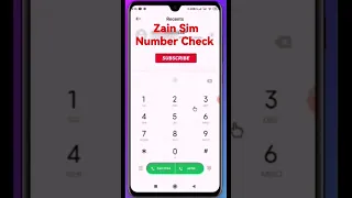 Zain Sim Number Check #shorts #shortsfeed #shortvideo #shortsviral