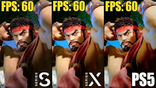 Street Fighter 6 Xbox Series S vs. Series X vs. PS5 Comparison | FPS, Graphics and Loading Times