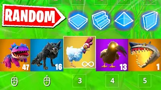 The *RANDOM* ANIMAL LOOT Challenge in Fortnite