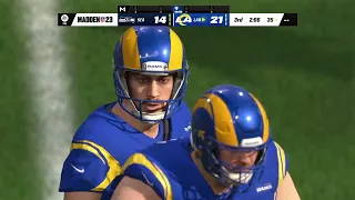 NFL 2022-2023 Season Simulation Rams VS Seahawks Week 13 Madden 23 PS5