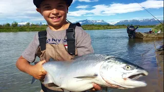 Salmon Fishing Trips in Alaska: The Kustatan River