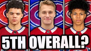 Who Should the Montreal Canadiens Pick In the 2024 NHL Draft…?
