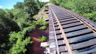 Abandoned Train Bridge Lakehurst New Jersey