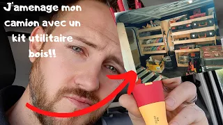 Aménager son utilitaire avec un kit d'aménagement Bois!! Facile à poser!!