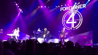 Foreigner "Cold as Ice" Live concert on October 17, 2015 with night Ranger and Def Leppard