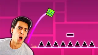 I CAN'T EVEN GET PAST LEVEL 3?! (Geometry Dash)