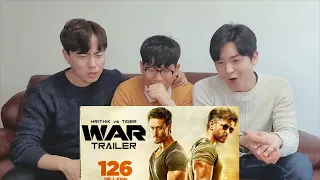 War Trailer Reaction | Hrithik Roshan | Tiger Shroff | Siddharth Anand | Vaani Kapoor