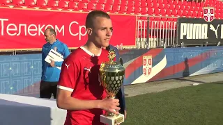 U-16 | Memorijalni turnir "Miljan Miljanić" | Srbija odbranila trofej | Ceremonija dodele pehara