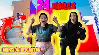 24 HORAS EN LA MANSION DE CARTON GIGANTE DE ANA EMILIA | AnaNANA TOYS