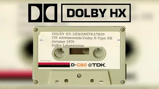 Dolby HX AES 1979 Demonstration Cassette (HQ Noise Reduction Funk Tape Capture)