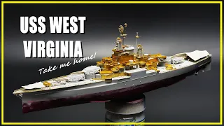 1/700 USS West Virginia (Trumpeter + Five Star) Part 1